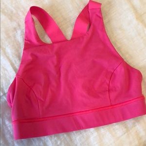 Lululemon hot pink bra top